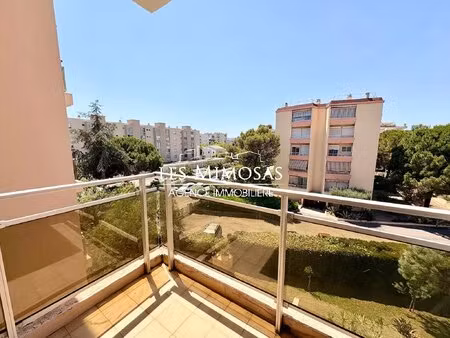 ️ frejus-plage  à 500m de la plage  appartement 2 pièces avec terrasse et parking