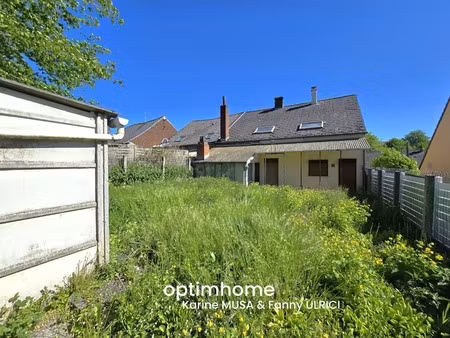 hirson (02) - vente maison avec 2 chambres ️️  grenier aménageable  terrasse et terrain ☘️