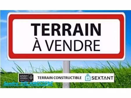 vente terrain 878 m² à le quesnel (80118)  35 000 €