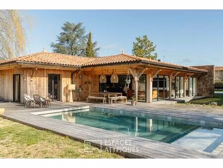 villa contemporaine remarquable et grange au potentiel rare