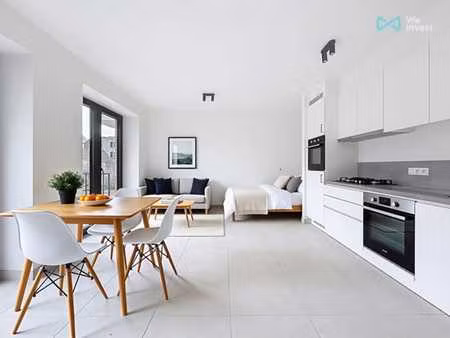 studio situé dans un projet neuf au coeur de schaerbeek