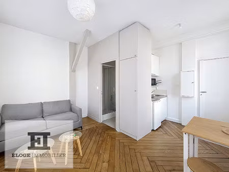 appartement 1 pièce meublé de 18m² - rouen droite - secteur place cauchoise