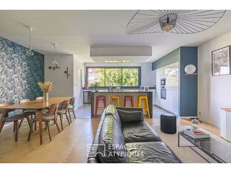 l'appartement comme une maison avec terrasse