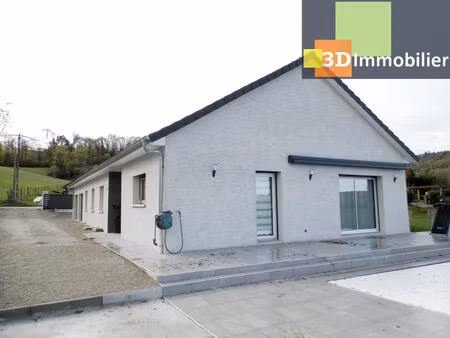 lons-le-saunier nord (39 jura)  à vendre maison récente 160 m²  6 chambres  2 garages  pis