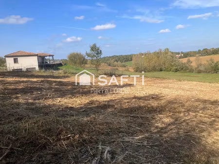 vente terrain 1284 m² montauban (82000)