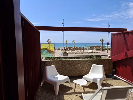 appartement t2 de 29 m2 - rdc vue océan