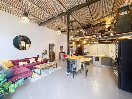 loft d'exception avec jardin_cachet industriel