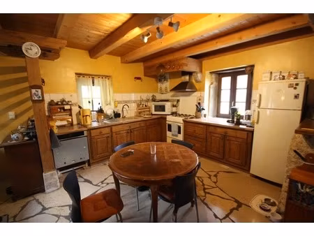 maison en pierres à vendre 7 pièces de 168 m² à marignieu (01) plus sous-sol