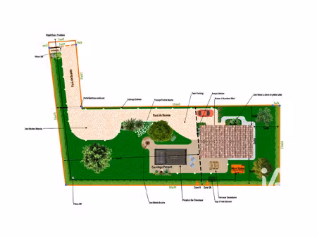 vente terrain à bâtir 1 490 m²