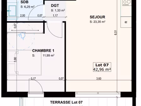 appartement à vendre zonza 2 pièce(s) 43m2 193 500€