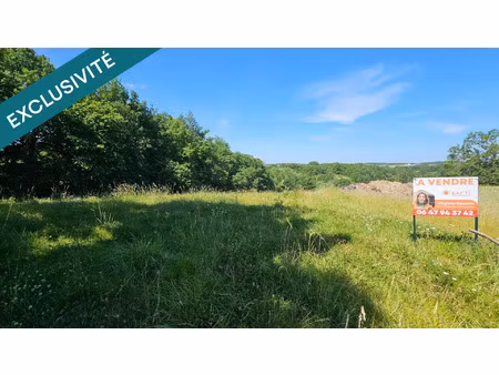 vente terrain 1250 m² monclar-de-quercy (82230)
