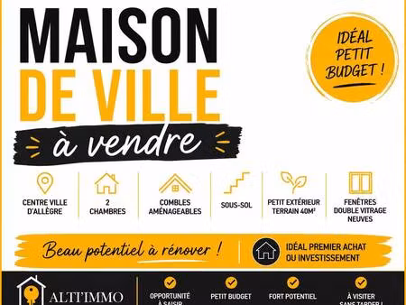maison à vendre