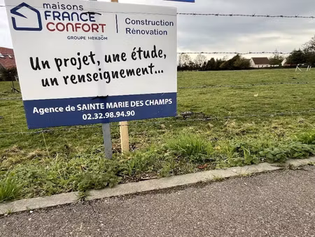 vente terrain 500 m² à la rue-saint-pierre (76690)  76 000 €