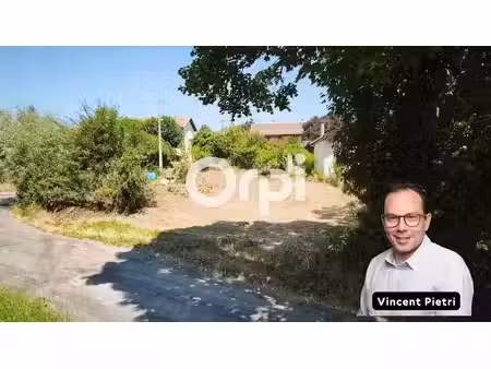 vente terrain 585 m² à voiron (38500)  95 000 €