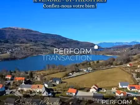 vente terrain à batir 530 m² à saint-théoffrey (38119)  90 000 €