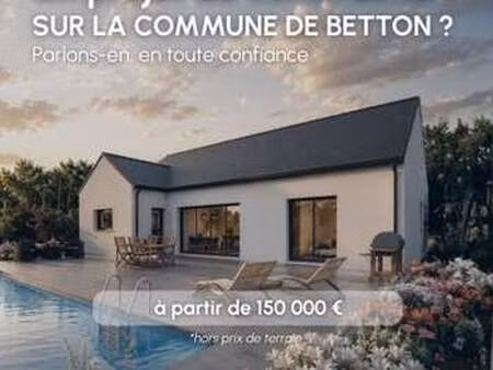 vente maison à betton (35830) : à vendre / betton
