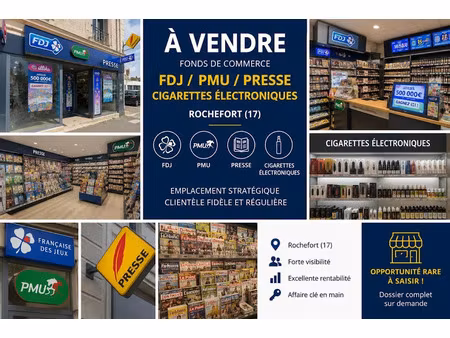 vente locaux professionnels 54 m² à rochefort (17300)  176 000 €