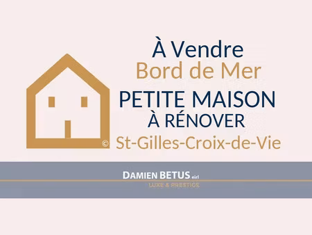 vente maison 2 pièces 30 m² saint-gilles-croix-de-vie (85800)