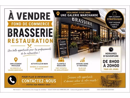 vente locaux professionnels 60 m² à narbonne (11100)  224 800 €