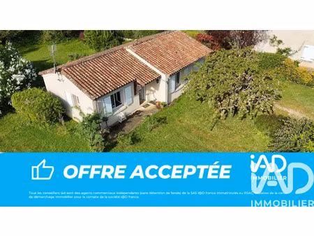 vente maison 2 pièces 45 m² blanzay (86400)
