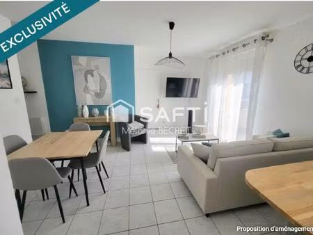 appartement t2 bis avec une place de parking
