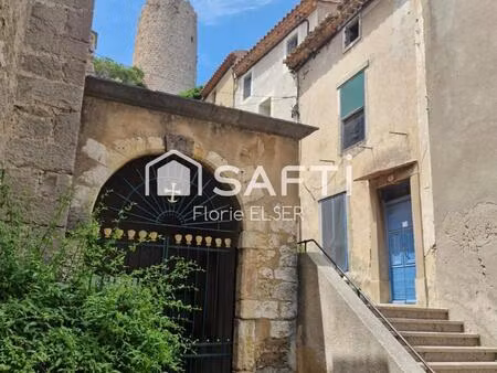maison de village à rénover – cœur de gruissan