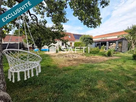 maison avec 5 chambres  confort de plain pied et garage