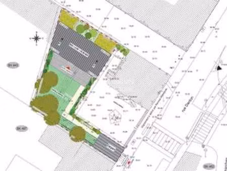 vente terrain à rennes jeanne d'arc (35000) : à vendre / 328m² rennes jeanne d'arc