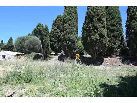vente terrain 1757 m² à châteauneuf-grasse (06740)  595 000 €
