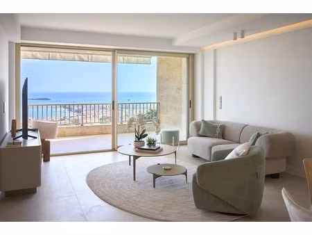 appartement 4p - cannes californie - grande terrasse - vue mer panoramique