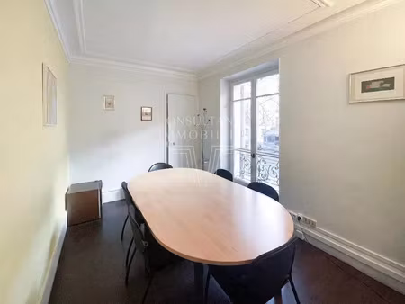 location locaux professionnels 3 pièces 58 m² à paris 17ème (75017)  2 400 €