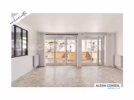 3 pieces 62 m2 entre alesia et montsouris