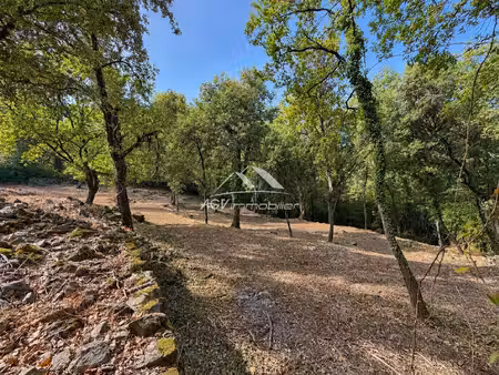 15 min d'alès - terrain constructible 2495 m²