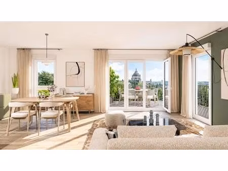 appartement t4 de 82 m² avec balcon et 2 parking