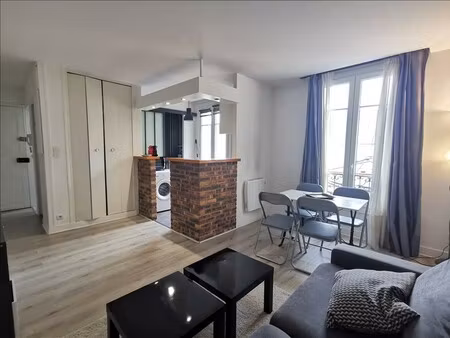 appartement - 2ème étage - 34 76 m2 - 2 pièces - meublé