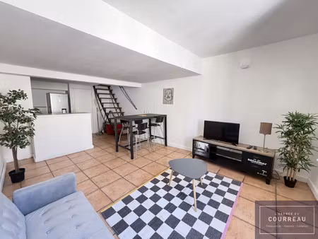 magnifique t3 en duplex au coeur du centre historique de mont