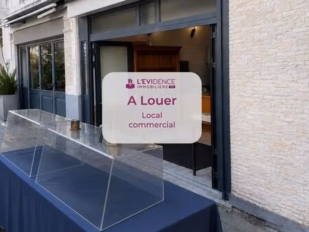a vendre droit au bail d'un local commercial de 70m2 au pouliguen;