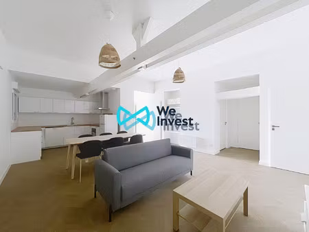 secteur centre nogueres -t4 - entiérement meublé et rénové-