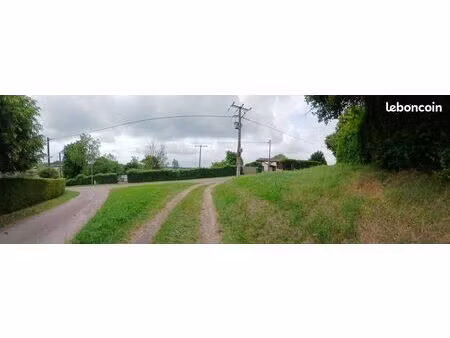 terrain à bâtir dans les amognes