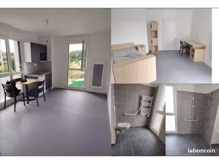 grand t1 bis meublé - 31 m² - neuf – résidence étudiante