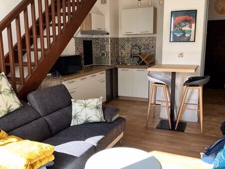 charmant t2 en duplex meublé bellepierre