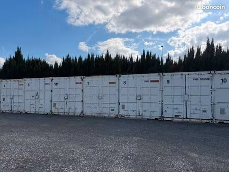 box stockage containers 14m²