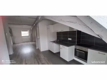 f2 duplex 70 m² - centre ville