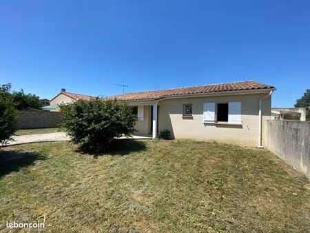 maison t4 plain pied avec jardin et garage
