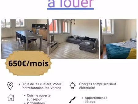 apparemment en location