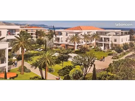 appartement 2 pièces avec terasse et double garage dans une résidence récente 1 300 cc