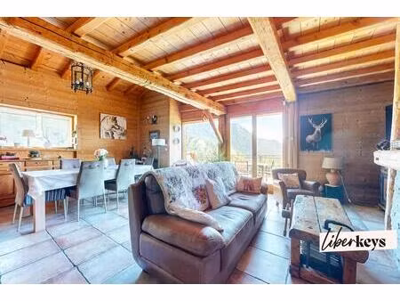 chalet d'exception avec appartement indépendant  espace bien-être et vue panoramique sur l