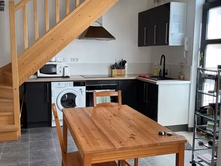 a louer centre louviers appartemnt f2 duplex de 24.61 m²