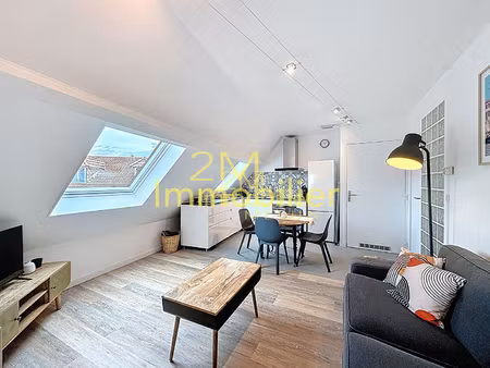 appartement 2 pièces meublé à louer proche centre-ville avec