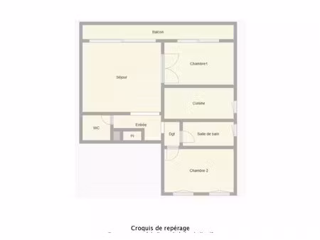 location apartement t3 de 54.50 m² à sceaux  avec balcon et parking